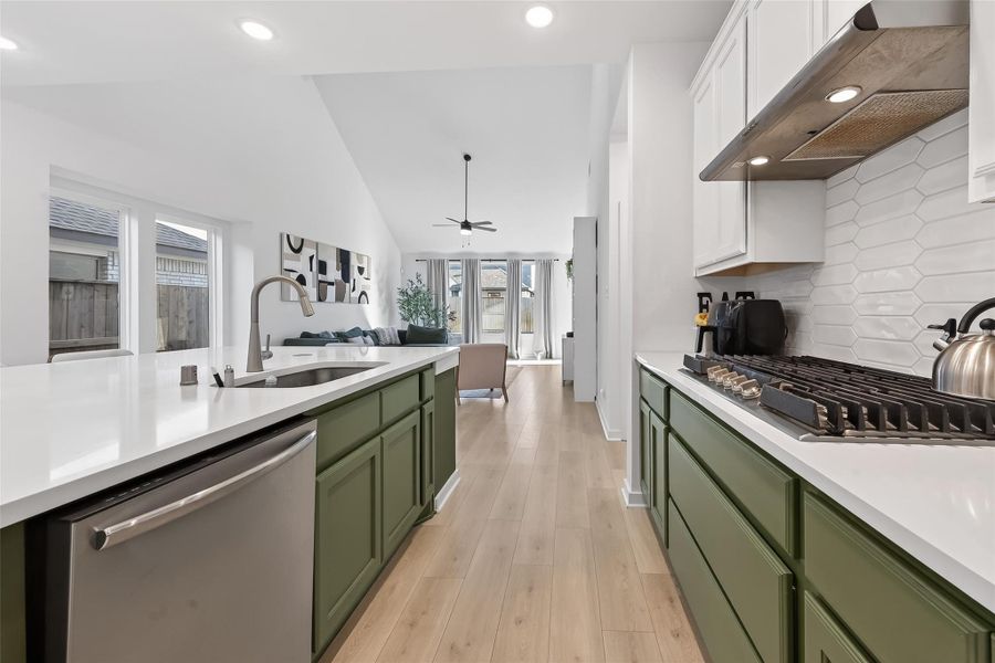 Furnished interior view inside a new home in , Arcola (Image 28).