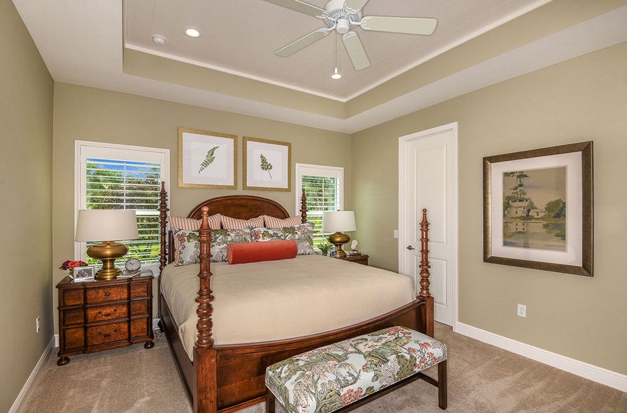 Furnished interior view inside a new home in Tide Marsh, Fort Myers (Image 4). Furnished interior view inside a new home in Tide Marsh, Fort Myers (Image 4).