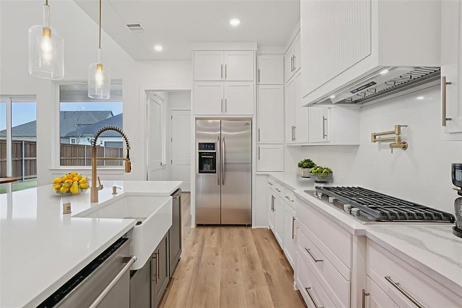 Furnished interior view inside a new home in , Rowlett (Image 6).
