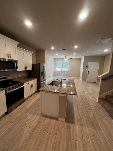 Furnished interior view inside a new home in Richland Crossing, Richland Hills (Image 4).