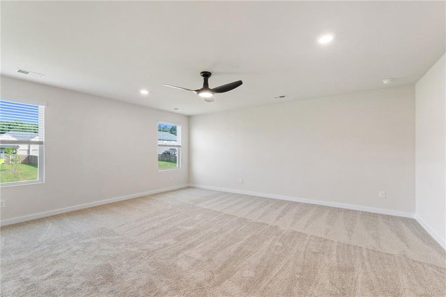 Spacious, unfurnished interior of a new home in Southern Hills, McDonough (Image 18). Spacious, unfurnished interior of a new home in Southern Hills, McDonough (Image 18).