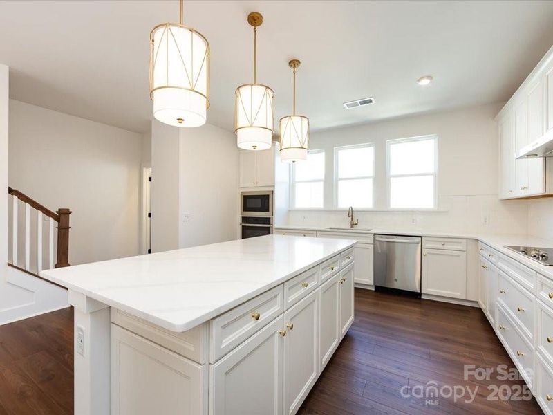 Gold Finishes and Loads of Storage