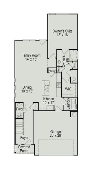 The Robin II- First Floor Plan The Robin II- First Floor Plan