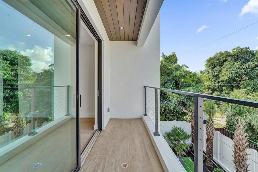 Primary Bedroom Balcony