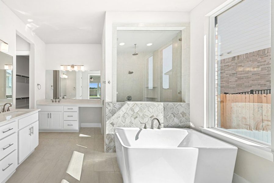 Furnished interior view inside a new home in Santa Rita Ranch, Santa Rita Ranch (Image 13). Furnished interior view inside a new home in Santa Rita Ranch, Santa Rita Ranch (Image 13).