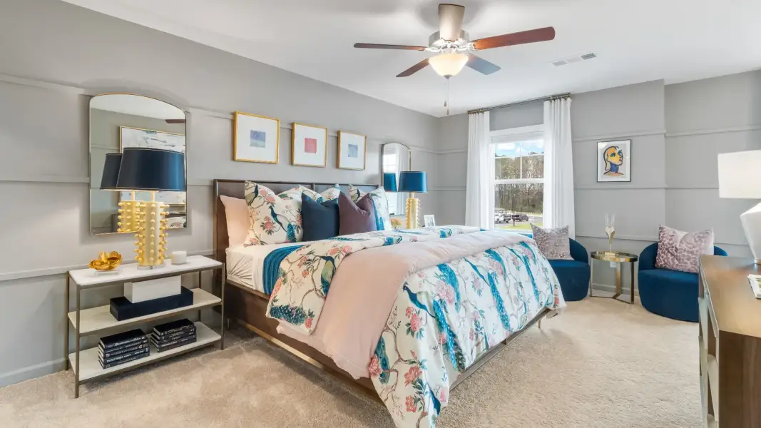 Furnished interior view inside a new home in Diamante, Stockbridge (Image 23).