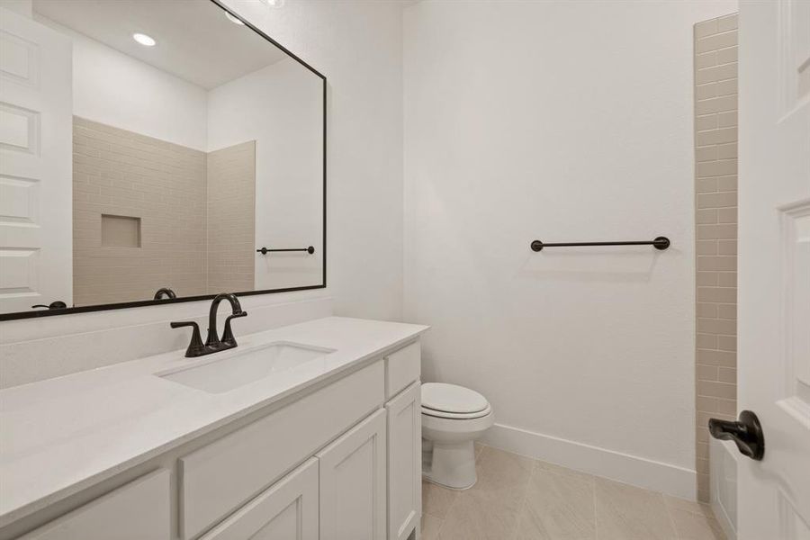 Furnished interior view inside a new home in Settlers Glen, New Fairview (Image 16).