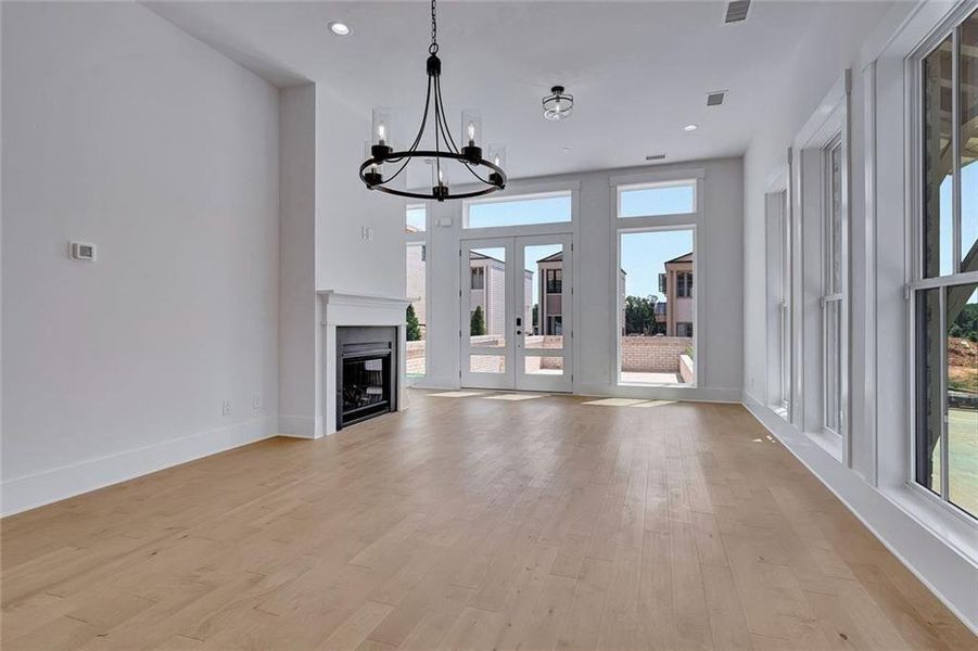 Spacious, unfurnished interior of a new home in , Fayetteville (Image 33).