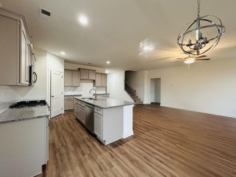 Furnished interior view inside a new home in Sutton's Landing, Statham (Image 5).