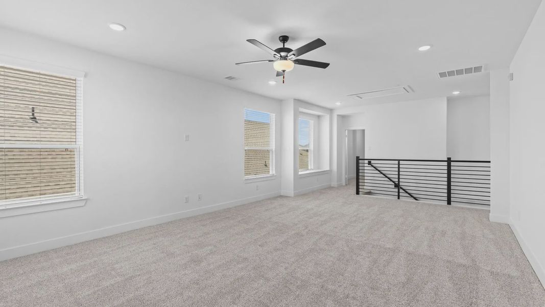 Spacious, unfurnished interior of a new home in Attwater 55s, Waller (Image 21).