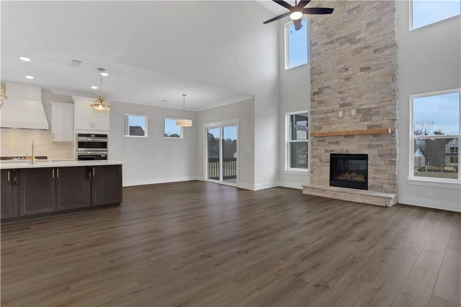 Spacious, unfurnished interior of a new home in Twin Lakes, Hoschton (Image 22). Spacious, unfurnished interior of a new home in Twin Lakes, Hoschton (Image 22).