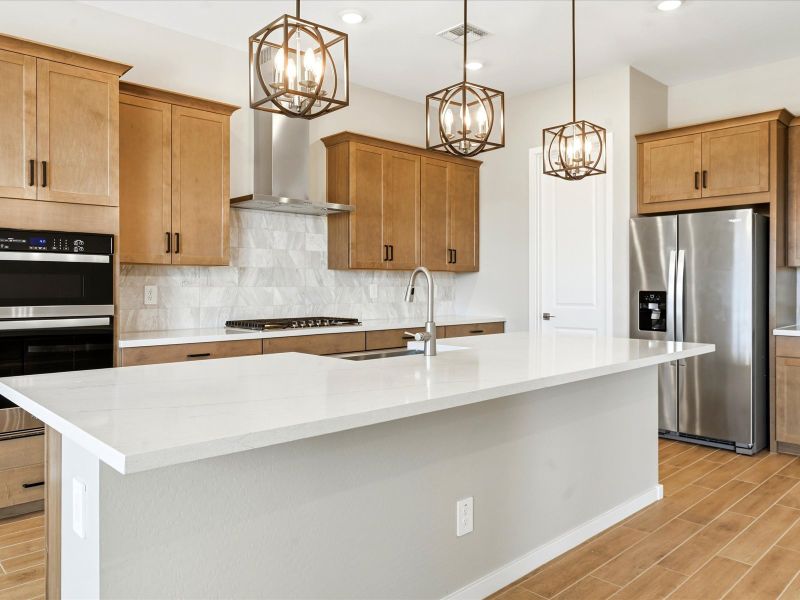 Furnished interior view inside a new home in Abel Ranch Signature Series, Goodyear (Image 3).