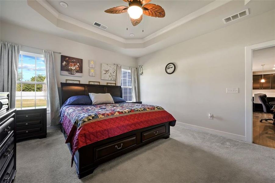 Furnished interior view inside a new home in , Locust Grove (Image 27).