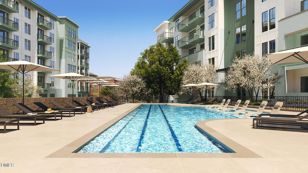 South Creek Condo Lap Pool South Creek Condo Lap Pool