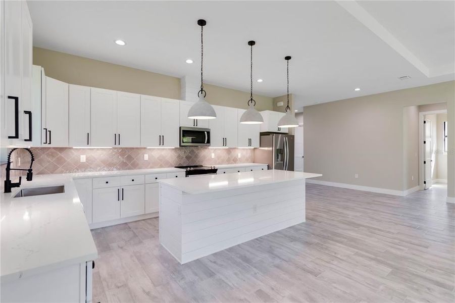 Furnished interior view inside a new home in , Rotonda West (Image 9).