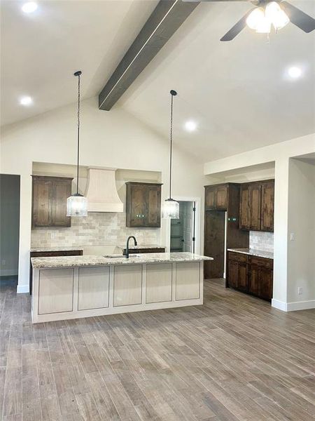 Furnished interior view inside a new home in , Weatherford (Image 10).