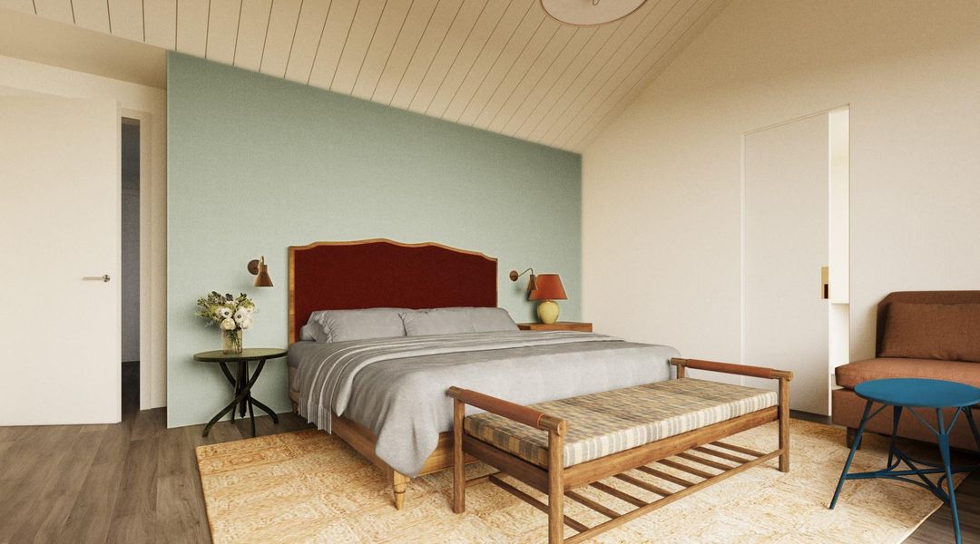 Furnished interior view inside a new home in , Spicewood (Image 10).