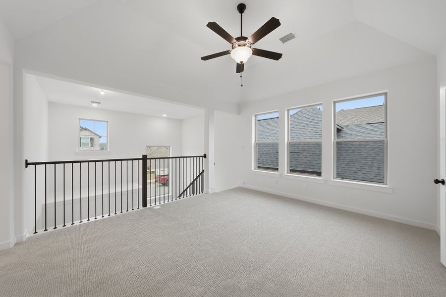 Spacious, unfurnished interior of a new home in Cottages of Celina, Celina (Image 28). Spacious, unfurnished interior of a new home in Cottages of Celina, Celina (Image 28).