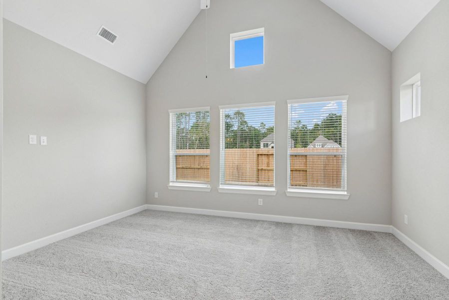 Spacious, unfurnished interior of a new home in ARTAVIA 45' Homesites, Conroe (Image 22). Spacious, unfurnished interior of a new home in ARTAVIA 45' Homesites, Conroe (Image 22).