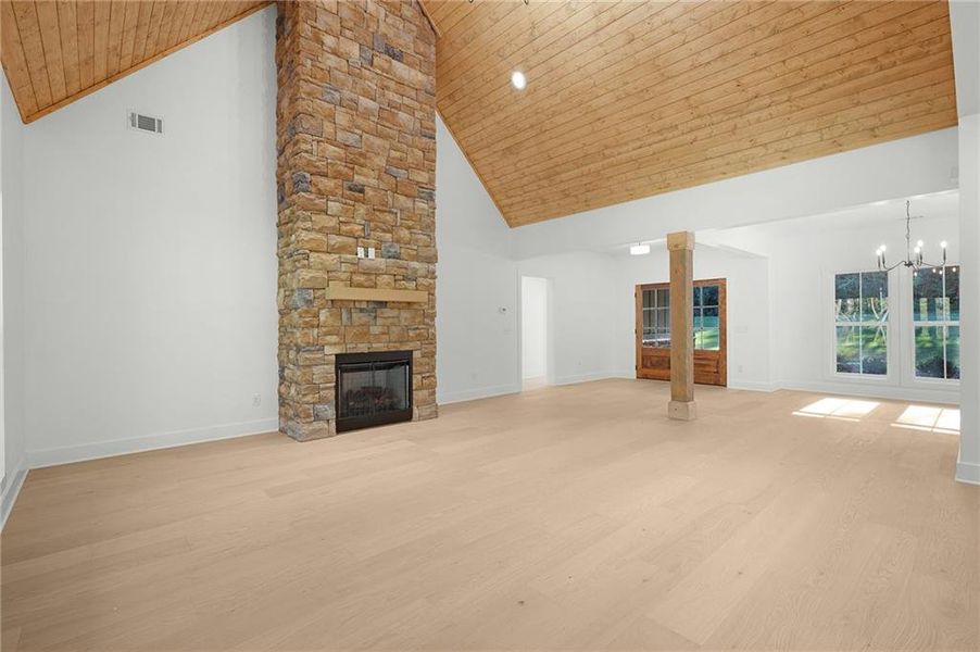 Spacious, unfurnished interior of a new home in , Calhoun (Image 36).