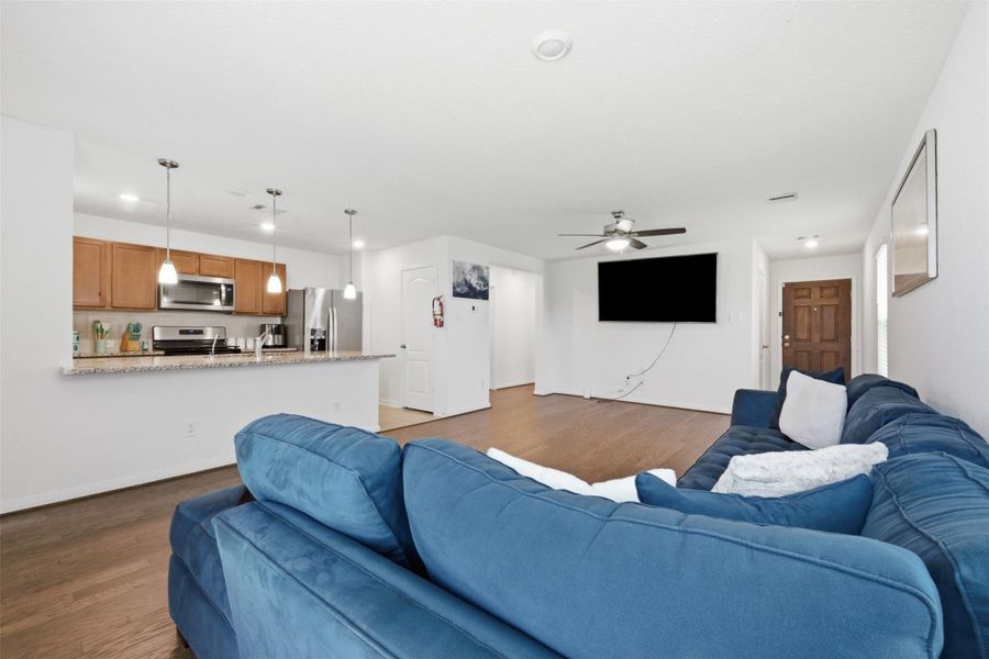 Furnished interior view inside a new home in , Katy (Image 7).