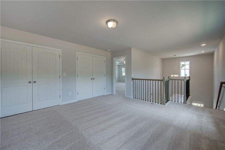 Spacious, unfurnished interior of a new home in Chapel Hill, Newnan (Image 24).