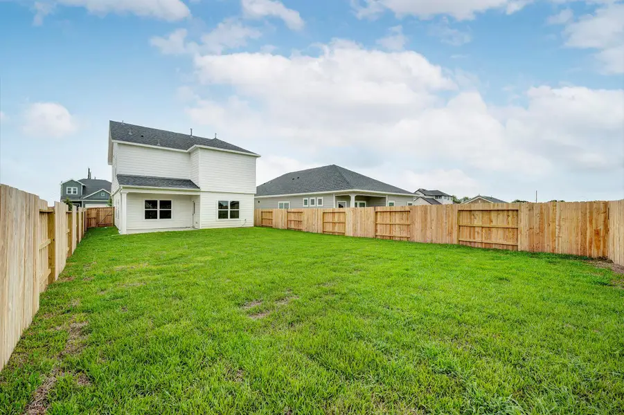 Fully Sodded Rear Yard Fully Sodded Rear Yard