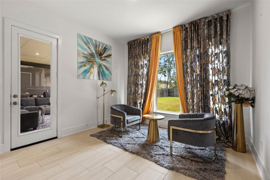 Furnished interior view inside a new home in , Conroe (Image 23). Furnished interior view inside a new home in , Conroe (Image 23).