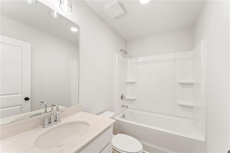 Furnished interior view inside a new home in Cherokee Township, Acworth (Image 9).