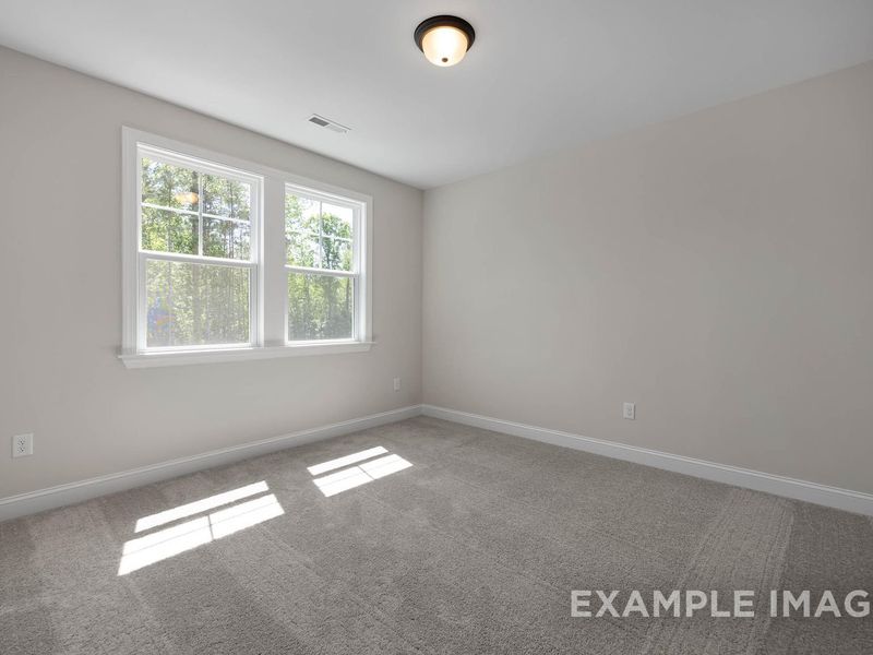 Spacious, unfurnished interior of a new home in Wendell Ridge, Wendell (Image 26). Spacious, unfurnished interior of a new home in Wendell Ridge, Wendell (Image 26).