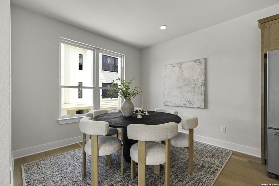 Furnished interior view inside a new home in , San Antonio (Image 10).