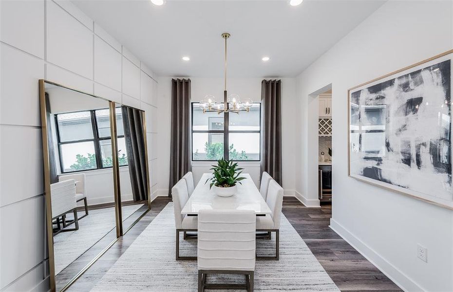 Furnished interior view inside a new home in , Bradenton (Image 8).