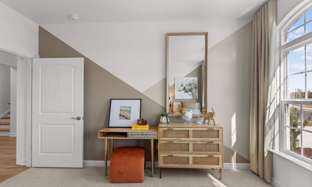 Furnished interior view inside a new home in Bridgewater - Shorehaven Village, Little River (Image 31).