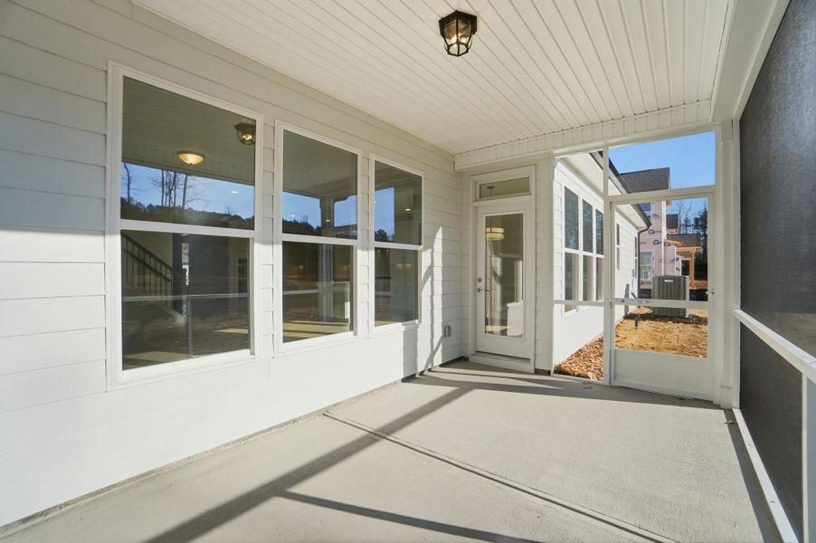 Exterior details and patio area of a home in Rone Creek, Waxhaw (Image 32).