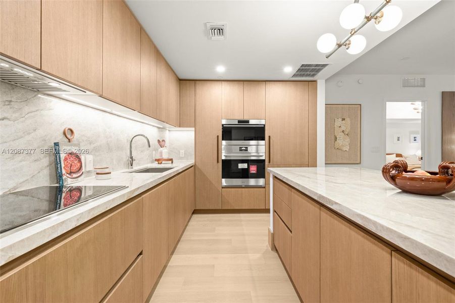Furnished interior view inside a new home in , Bay Harbor Islands (Image 8).