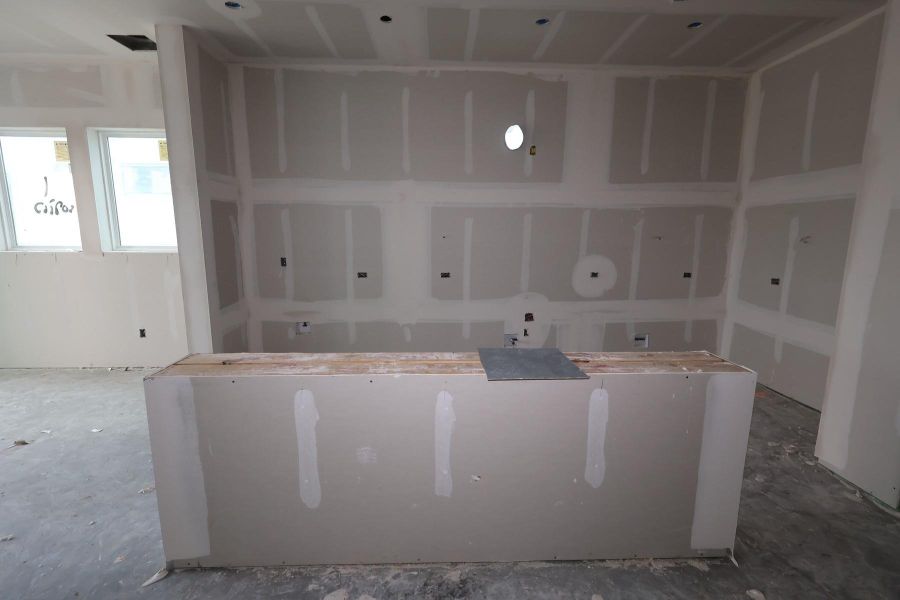 In-progress construction of a new home in Bridgeland Central: Emerald Heights - Enclave Collection, Cypress, TX (Image 16).
