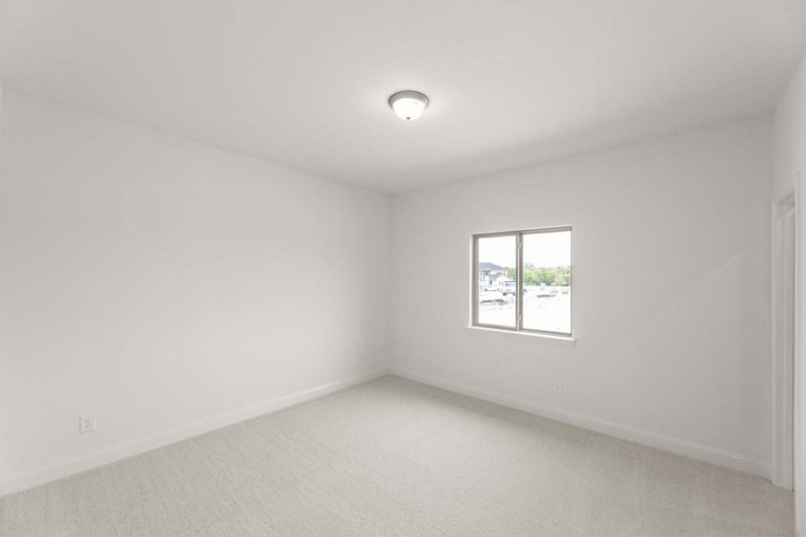 Spacious, unfurnished interior of a new home in Park Hills, Rockwall (Image 33). Spacious, unfurnished interior of a new home in Park Hills, Rockwall (Image 33).