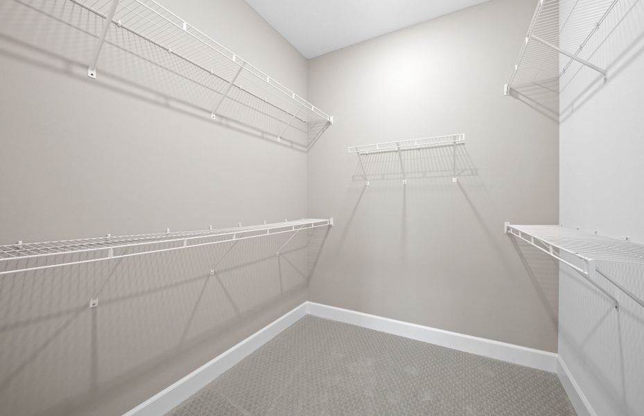 Representative unfurnished interior of a home built from the Contour by DiVosta in Terreno, Naples (Image 18).