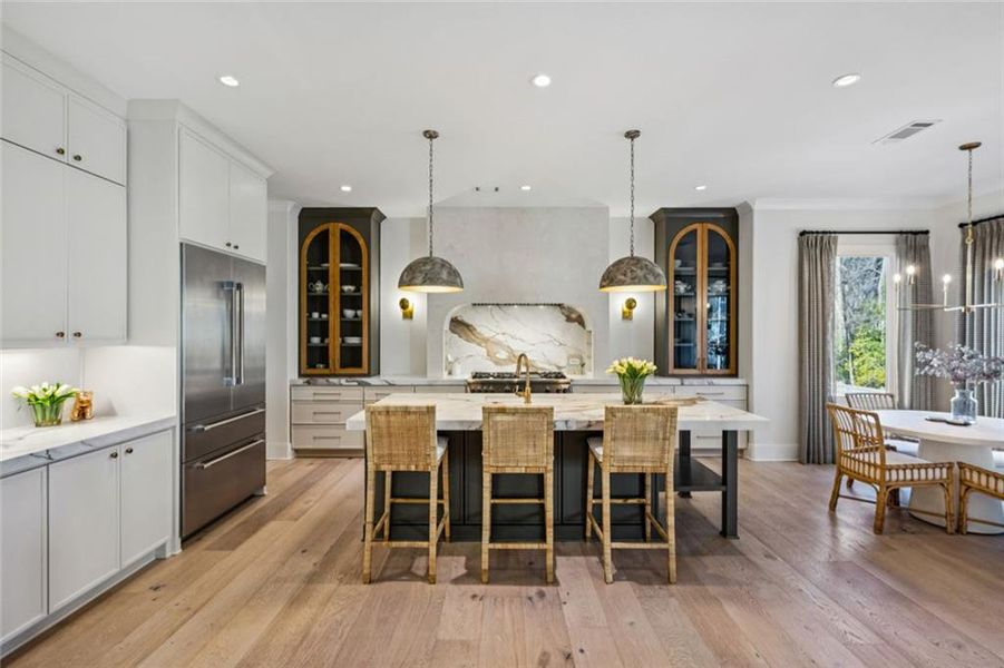 Furnished interior view inside a new home in , Brookhaven (Image 32).