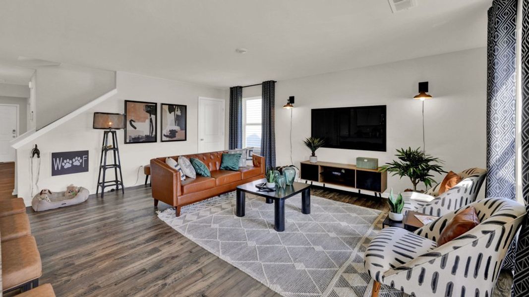 Furnished interior view inside a new home in Johnson Farms, Greeneville (Image 13).