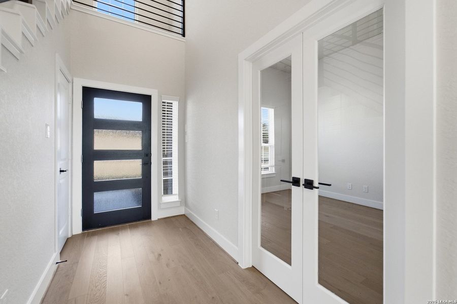 Spacious, unfurnished interior of a new home in The Woodlands at Medina Hills, Mico (Image 27).