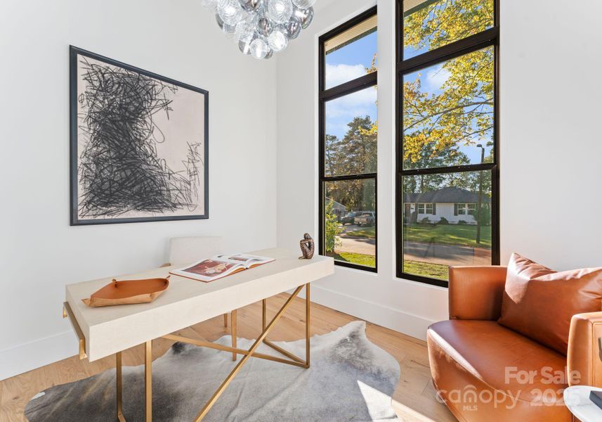 Furnished interior view inside a new home in , Charlotte (Image 5). Furnished interior view inside a new home in , Charlotte (Image 5).