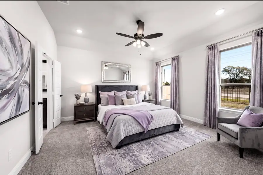 Furnished interior view inside a new home in Forest Ridge Estates, Greenville (Image 8). Furnished interior view inside a new home in Forest Ridge Estates, Greenville (Image 8).