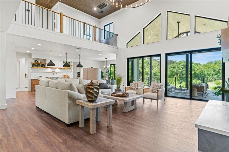 Furnished interior view inside a new home in , Wimberley (Image 15). Furnished interior view inside a new home in , Wimberley (Image 15).