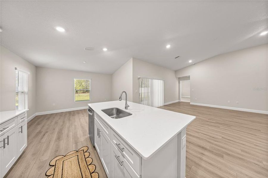 Furnished interior view inside a new home in Cherrywood Preserve, Ocala (Image 8).