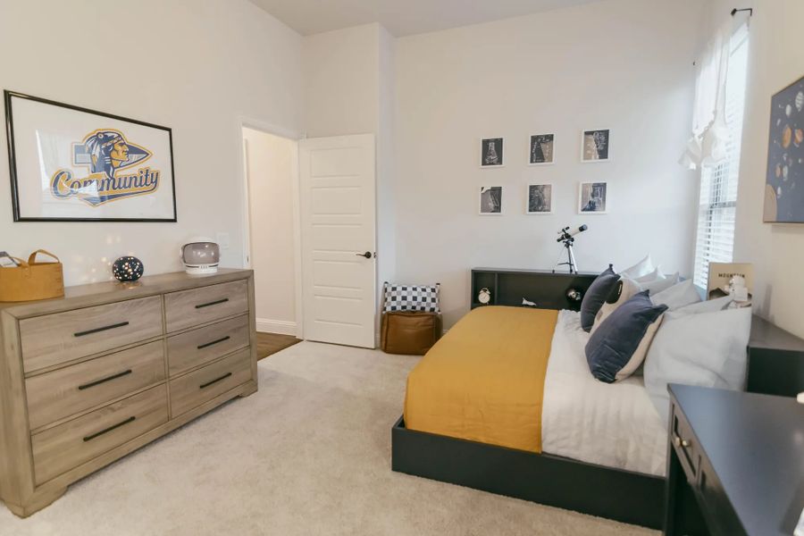 Representative furnished interior of a home built from the Victoria by Stonehollow Homes in Sister Grove II, Van Alstyne (Image 7). Representative furnished interior of a home built from the Victoria by Stonehollow Homes in Sister Grove II, Van Alstyne (Image 7).