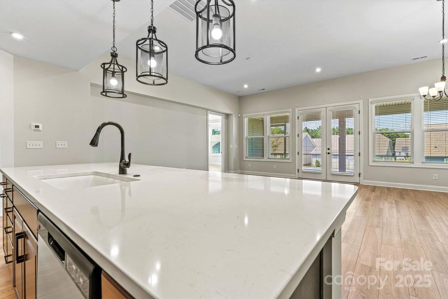 Furnished interior view inside a new home in , Charlotte (Image 3). Furnished interior view inside a new home in , Charlotte (Image 3).