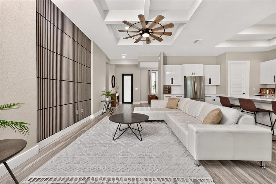Furnished interior view inside a new home in , Rotonda West (Image 9).