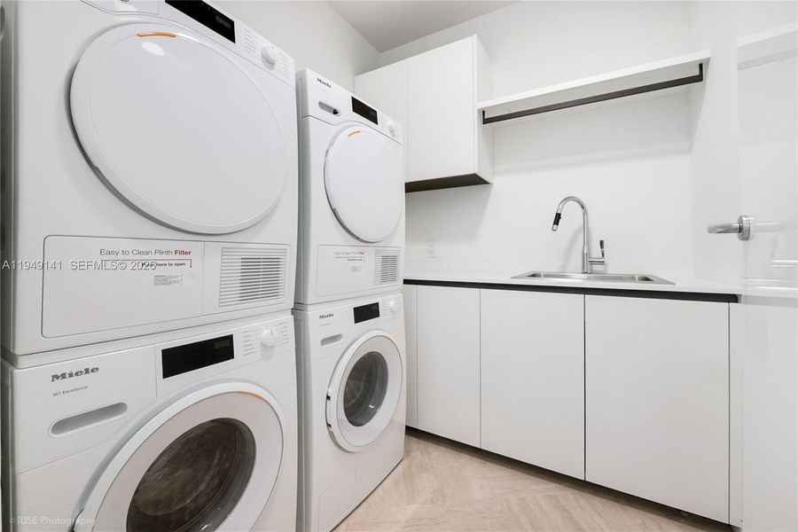 Furnished interior view inside a new home in , Miami (Image 9). Furnished interior view inside a new home in , Miami (Image 9).