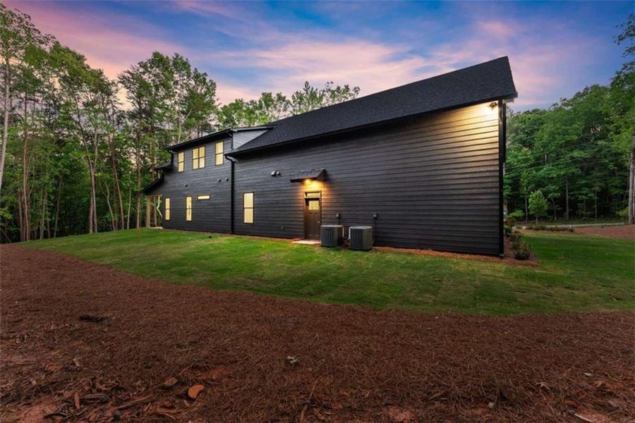 Exterior details and patio area of a home in , Clarkesville (Image 31).